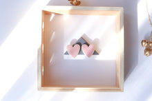 Load image into Gallery viewer, Heart Stud Earrings Hanafubuki(L) 095