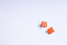 Load image into Gallery viewer, Square Stud Earrings Mikan (M)221